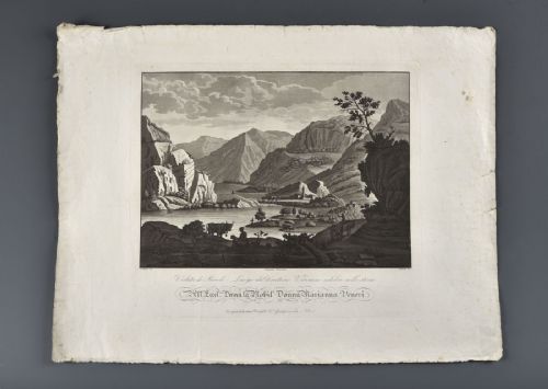 Bennasuti Giuseppe "Ansicht von Rivoli - Ort des veronesischen Territoriums berühmt in den Geschichten"
    